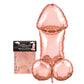 Little Genie | Glitterati - Penis Party Balloon Mylar Rose Gold 90cm