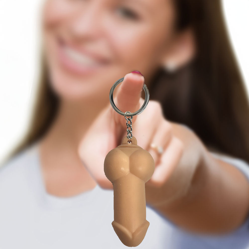 Little Genie | Super Fun Key Chain - Squishy Penis