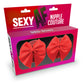 Little Genie | Sexy AF - Nipple Couture Red Bows Reuseable Nipple Pasties