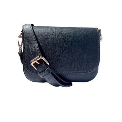 Liberty Love Crossbody Vegan Leather Saddle Bag