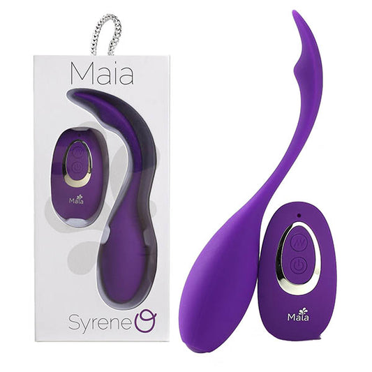 Maia Toys | Maia Syrene Purple USB Rechargeable Bullet with Wireless Remote