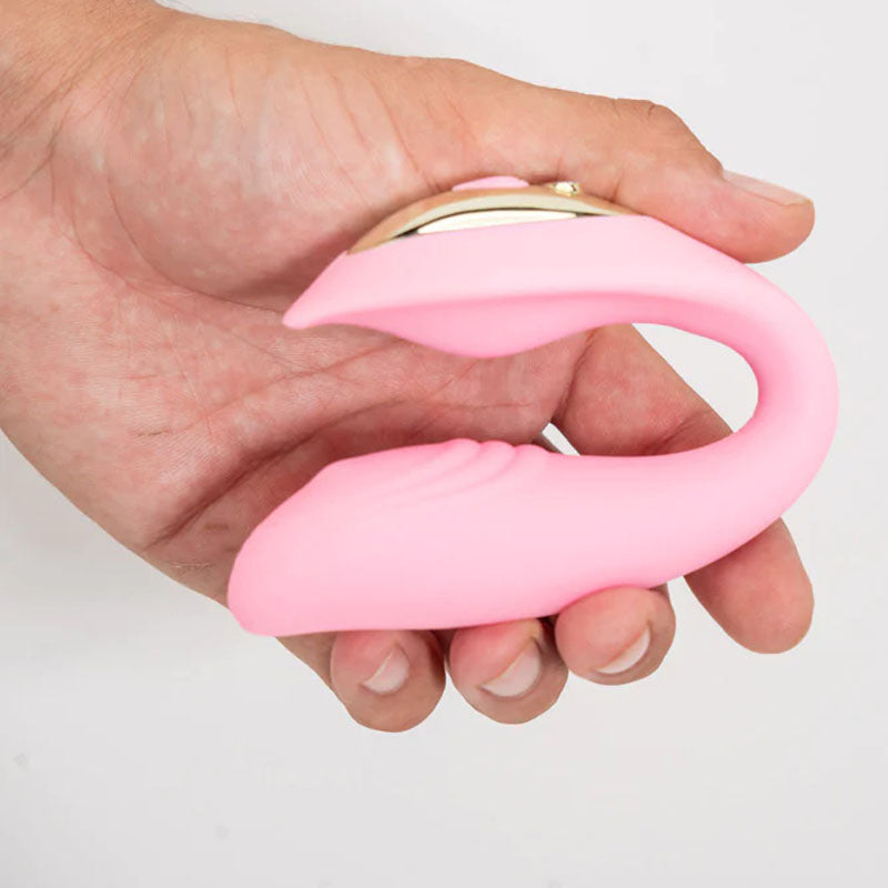 Maia Toys | Maia Harmonie Pink 21.6cm USB Rechargeable Vibrator with Wireless Remote