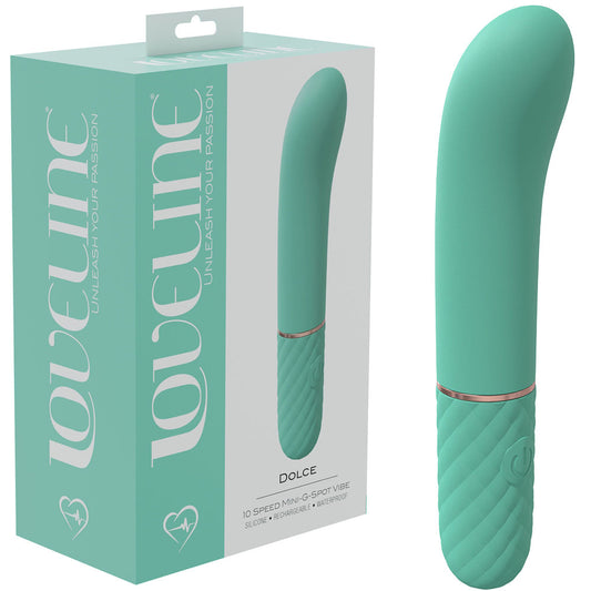 LOVELINE Dulce - Green 12cm USB Rechargeable Vibrator