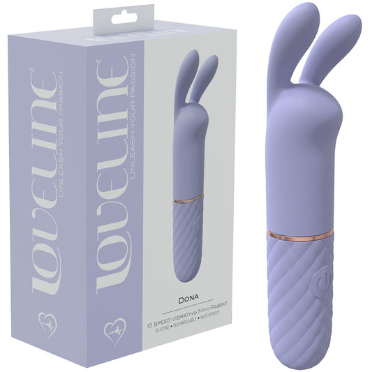 LOVELINE Dona - Lavender 11cm USB Rechargeable Mini Vibrator