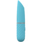 LOVELINE Beso - Blue 10.6cm USB Rechargeable Mini Lipstick Vibrator