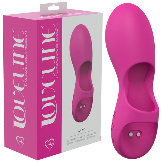 LOVELINE Joy - Pink USB Rechargeable Finger Stimulator Vibrator