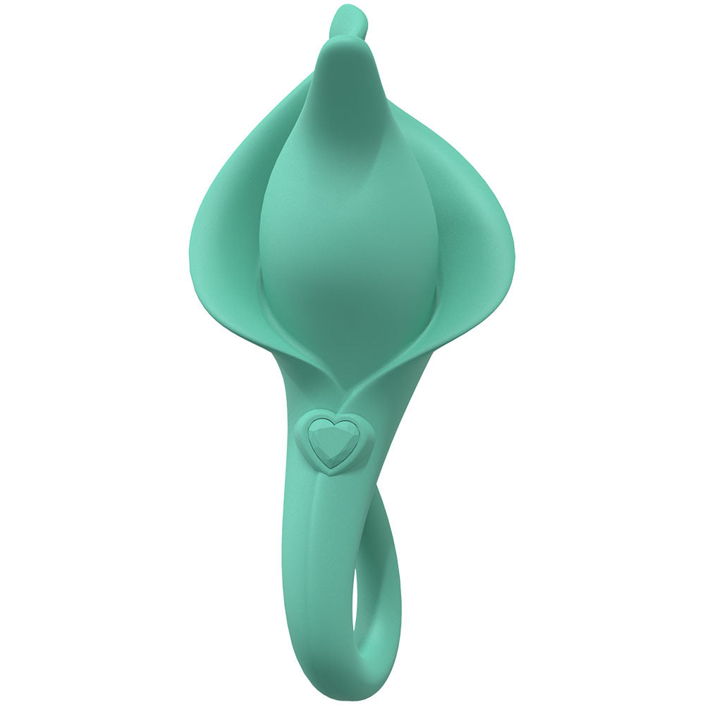 LOVELINE Lily - Green USB Rechargeable Stimulator Clitoral Vibrator