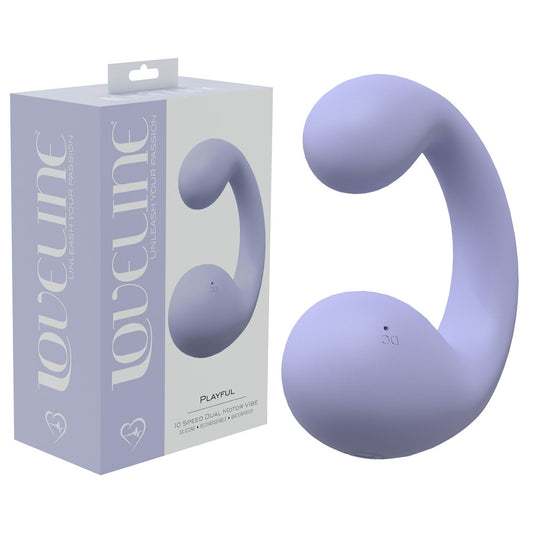 LOVELINE Playful - Lavender 8.5cm Dual Vibrator