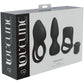 LOVELINE Pleasure Kit - Black Interchangeable Sleeves Male Kit - 3 Piece Set