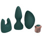 LOVELINE Ultimate Kit - Green interchangeable Sleeve Bullet Kit - 3 Piece Set