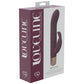 LOVELINE Devotion - Burgundy 14.2cm USB Rechargeable Rabbit Vibrator