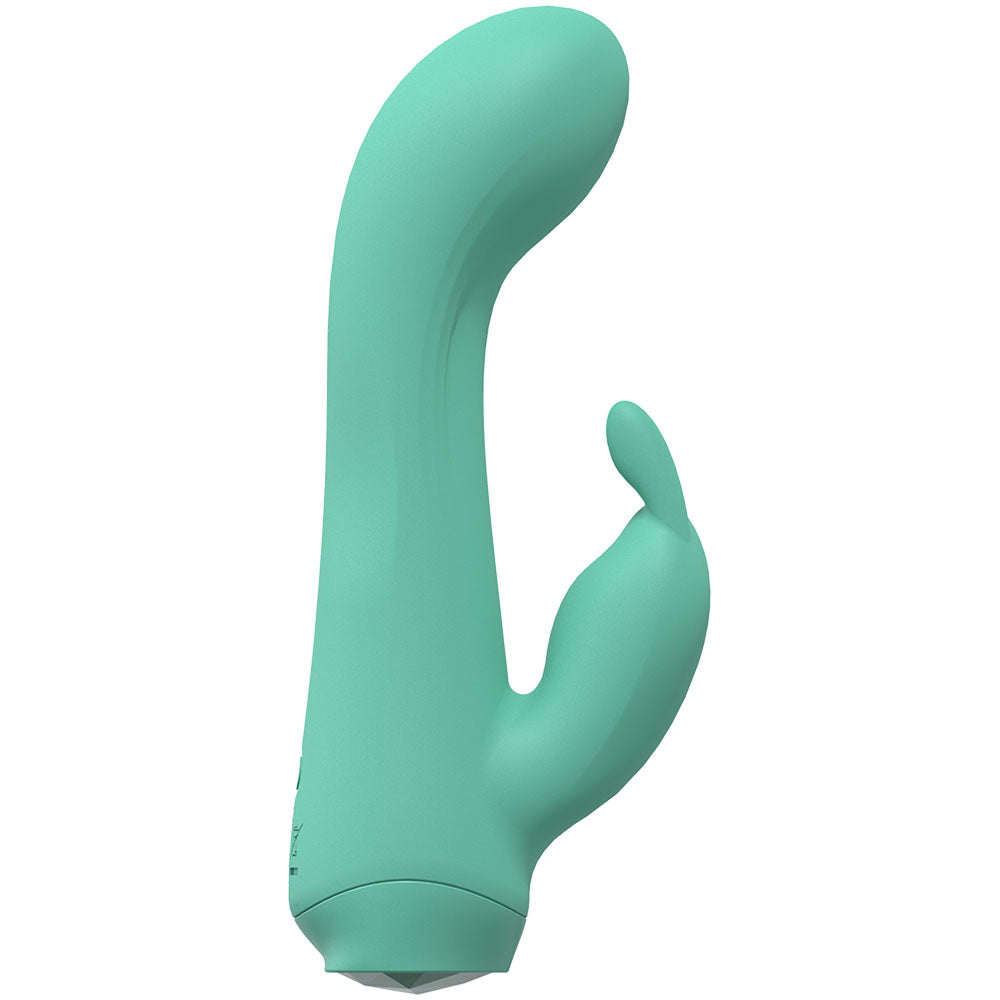 LOVELINE Enchanted - Green 13.5cm USB Rechargeable Rabbit Vibrator