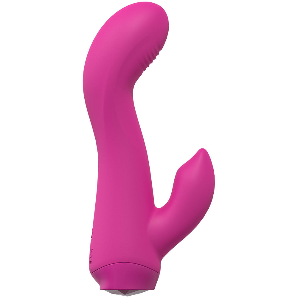 LOVELINE Empower - Pink 13.5cm USB Rechargeable Rabbit Vibrator