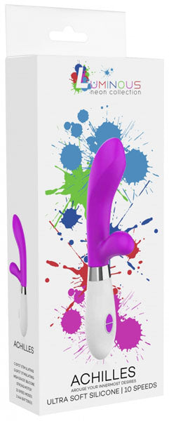 Shots Toys | Lumo Achilles Ultra Soft Silicone 10 Speeds Rechargeable Vibrator Fuchsia