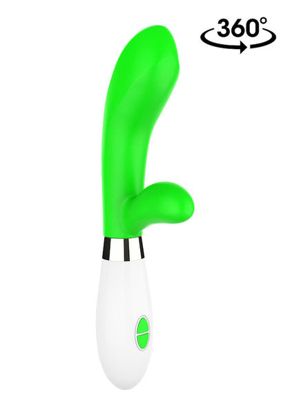 Shots Toys | Lumo Achilles Ultra Soft Silicone 10 Speeds Rechargeable Vibrator Green