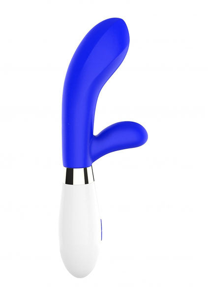 Shots Toys | Lumo Achilles Ultra Soft Silicone 10 Speeds Rechargeable Vibrator Royal Blue