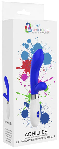 Shots Toys | Lumo Achilles Ultra Soft Silicone 10 Speeds Rechargeable Vibrator Royal Blue