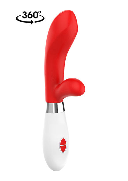 Shots Toys | Lumo Achilles Ultra Soft Silicone 10 Speeds Rechargeable Vibrator Red