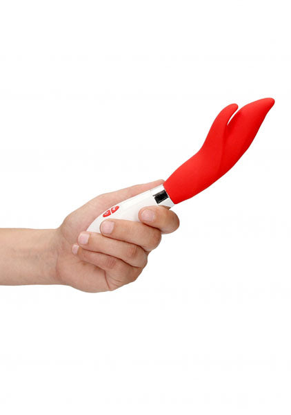 Shots Toys | Lumo Athos Ultra Soft Silicone 10 Speeds Rechargeable Vibrator Red