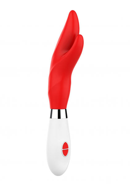 Shots Toys | Lumo Athos Ultra Soft Silicone 10 Speeds Rechargeable Vibrator Red