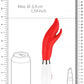 Shots Toys | Lumo Athos Ultra Soft Silicone 10 Speeds Rechargeable Vibrator Red