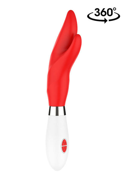 Shots Toys | Lumo Athos Ultra Soft Silicone 10 Speeds Rechargeable Vibrator Red