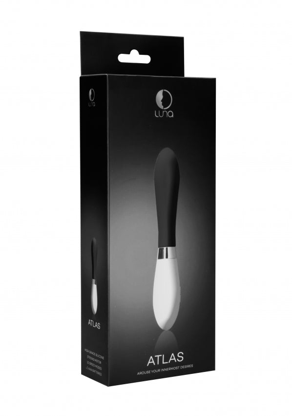 Shots Toys | Luna Atlas 10 Speed USB Rechargeable Vibe Vibrator Black