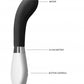 Shots Toys | Luna Apollo 10 Speed G-Spot Vibe Vibrator Black