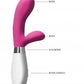 Shots Toys | Luna Achilles 10 Speed Vibe Vibrator Pink