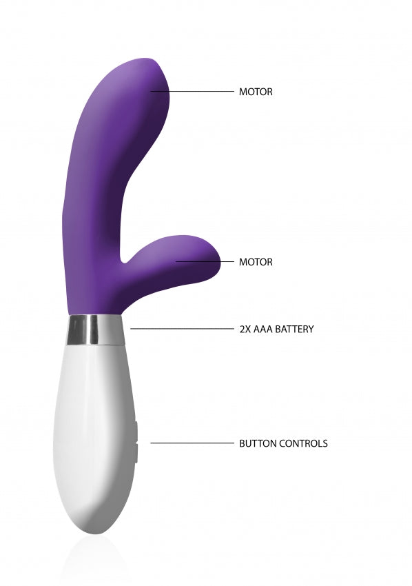 Shots Toys | Luna Achilles 10 Speed Vibe Vibrator Purple