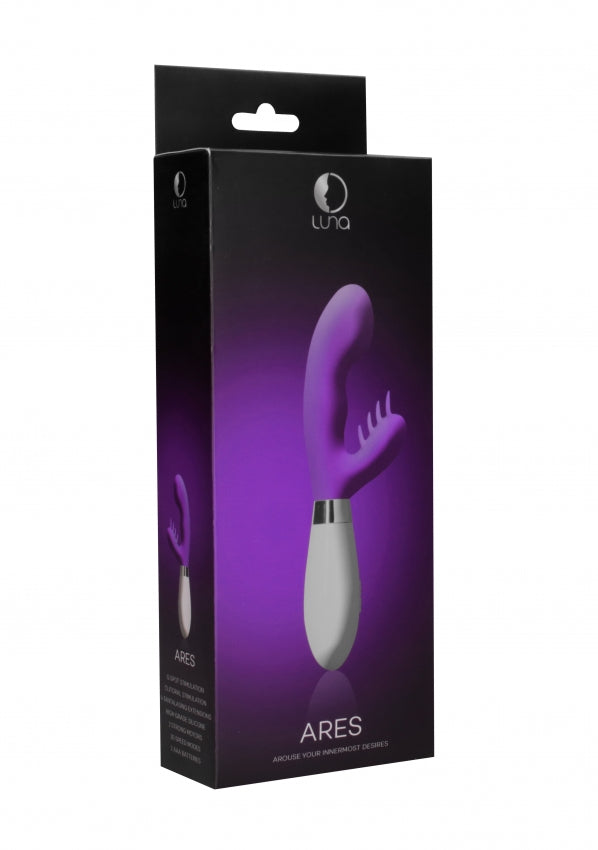 Shots Toys | Luna Ares 10 Speed G-Spot Rabbit Vibe Vibrator Purple