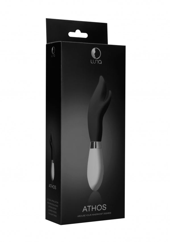 Shots Toys | Luna Athos 10 Speed Rabbit Vibe Vibrator Black