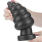 Lovetoy | King Sized 7" Vibrating Anal Cracker - Black 17.8cm XL Vibrating Butt Plug