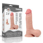 Lovetoy Sliding Skin Dual Layer Dong - Flesh 19.5cm (7.8") Dong with Flexible Skin