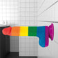 Lovetoy Prider 7.5" Dildo - Rainbow 19cm Dong w Suction