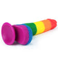 Lovetoy Prider 7.5" Dildo - Rainbow 19cm Dong w Suction