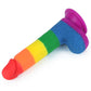 Lovetoy Prider 7.5" Dildo - Rainbow 19cm Dong w Suction