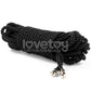 Lovetoy | Rebellion Reign Silky Bondage Rope - Black 10m