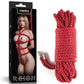 Lovetoy | Rebellion Reign Silky Bondage Rope - Red 10m