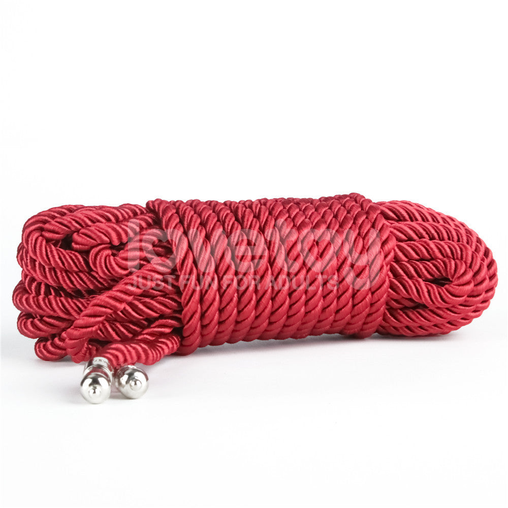 Lovetoy | Rebellion Reign Silky Bondage Rope - Red 10m