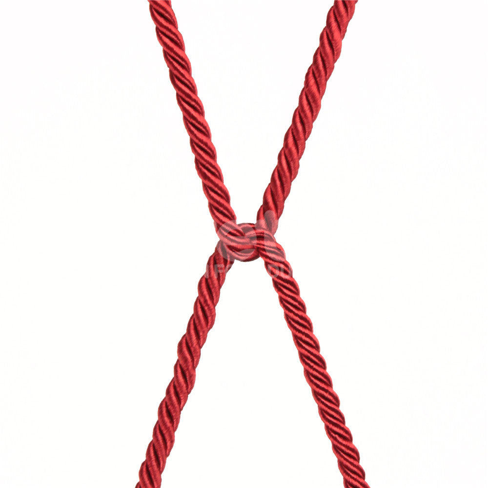 Lovetoy | Rebellion Reign Silky Bondage Rope - Red 10m