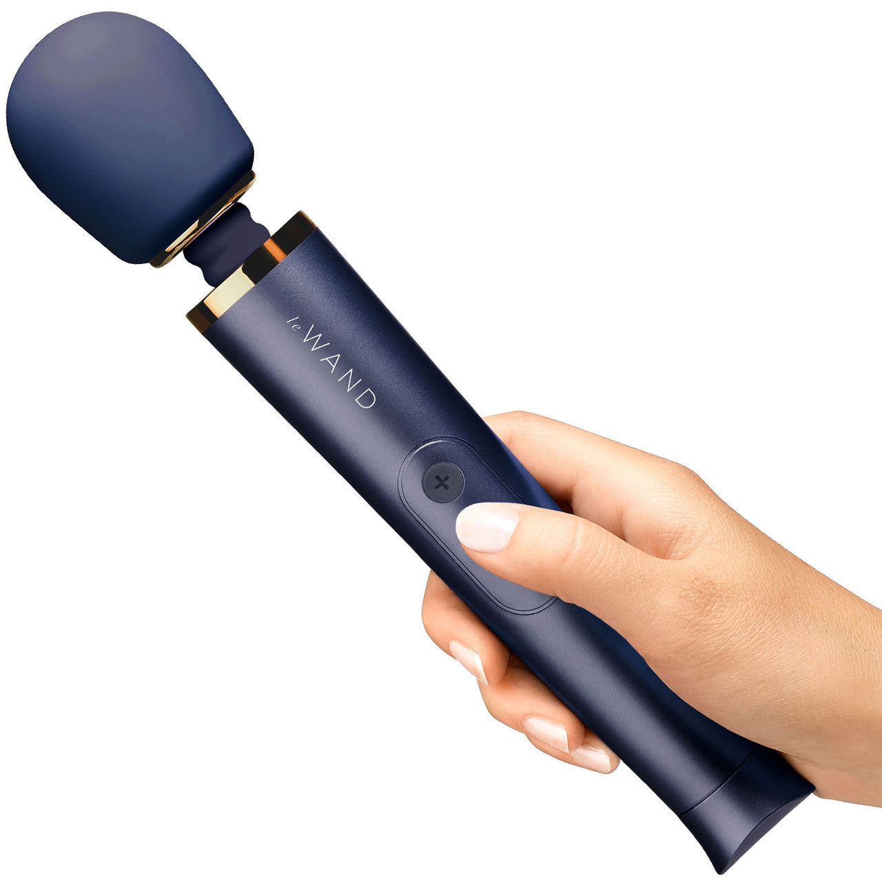 Le Wand Petite Rechargeable Vibrating Massager Navy