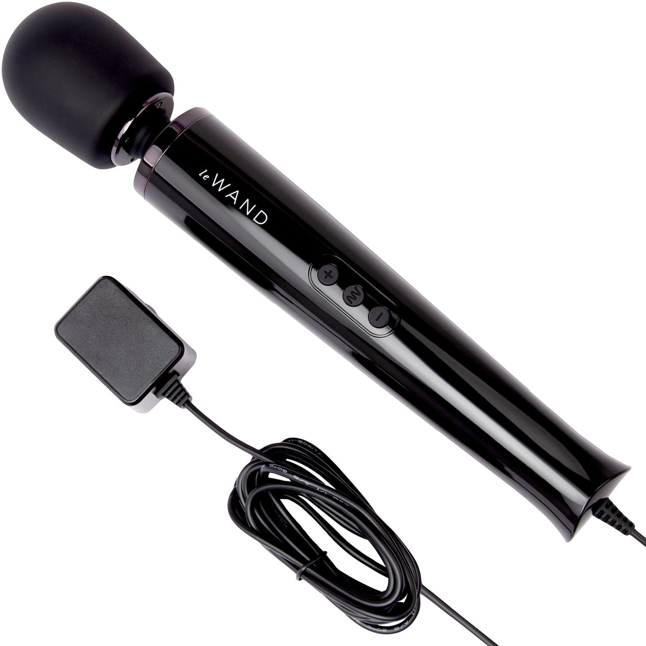 Le Wand Plug-In Vibrating Massager Black