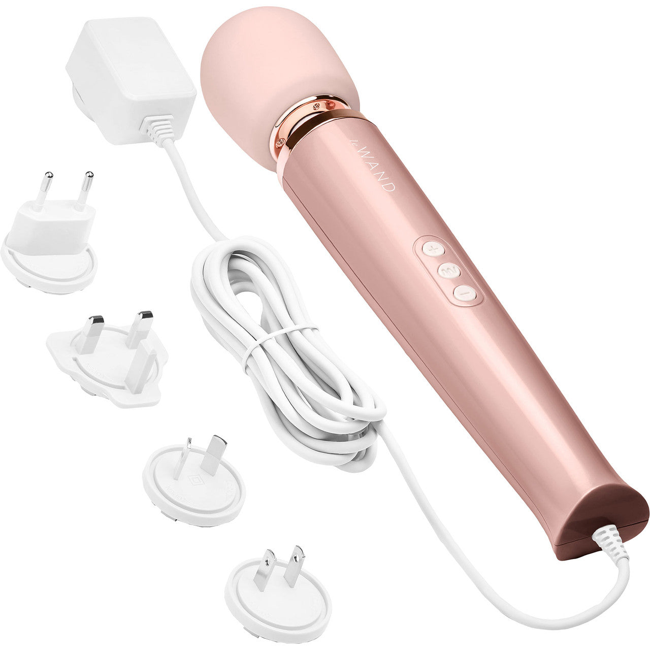 Le Wand Plug-In Vibrating Massager Rose Gold