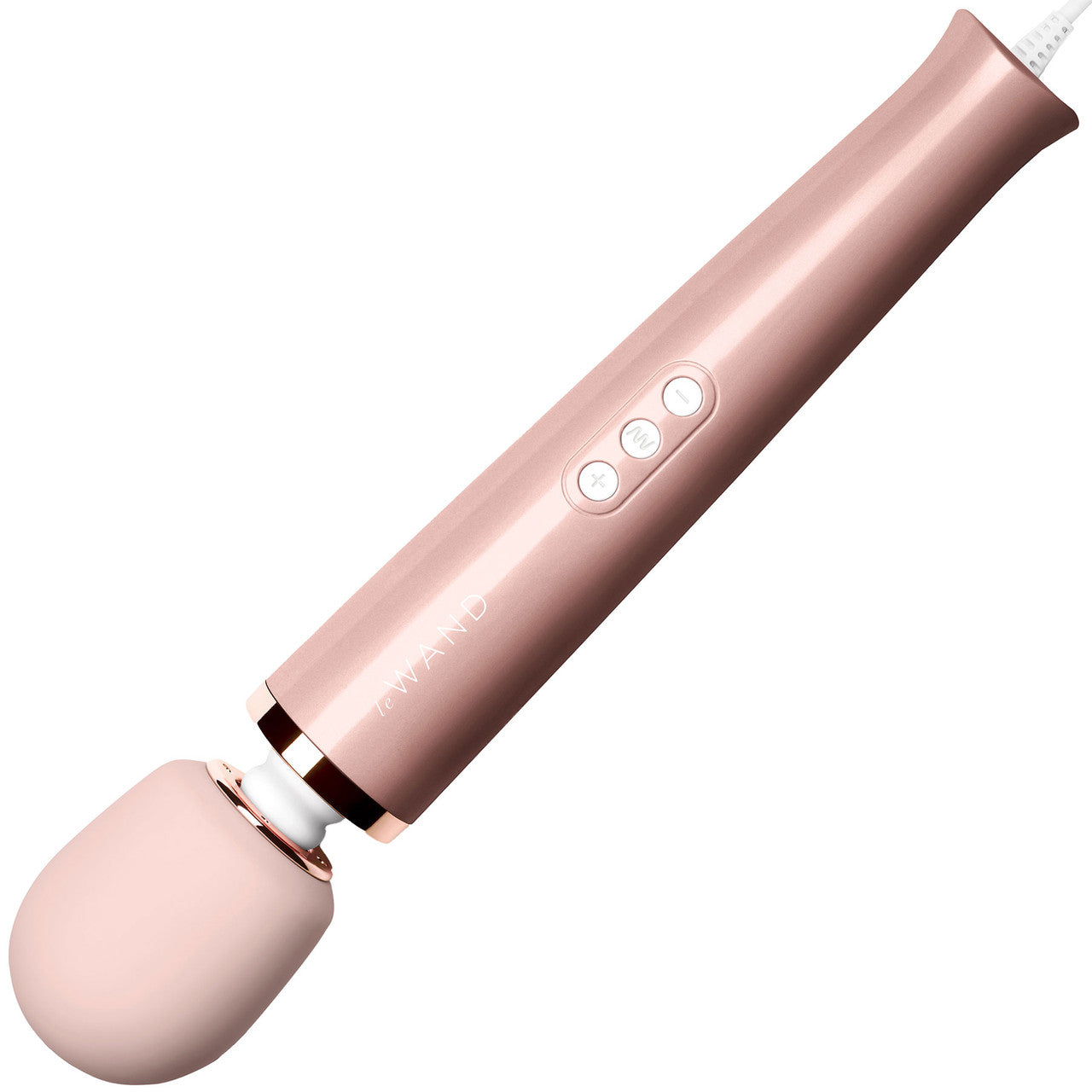 Le Wand Plug-In Vibrating Massager Rose Gold