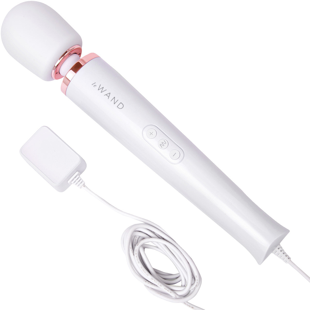 Le Wand Plug-In Vibrating Massager White