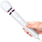 Le Wand Powerful Petite Plug-In Vibrating Massager White