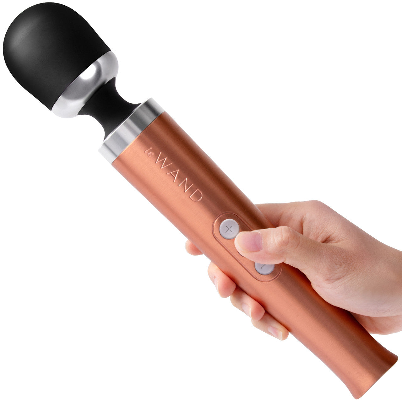 Le Wand Die Cast Rechargeable Massager Rose Gold