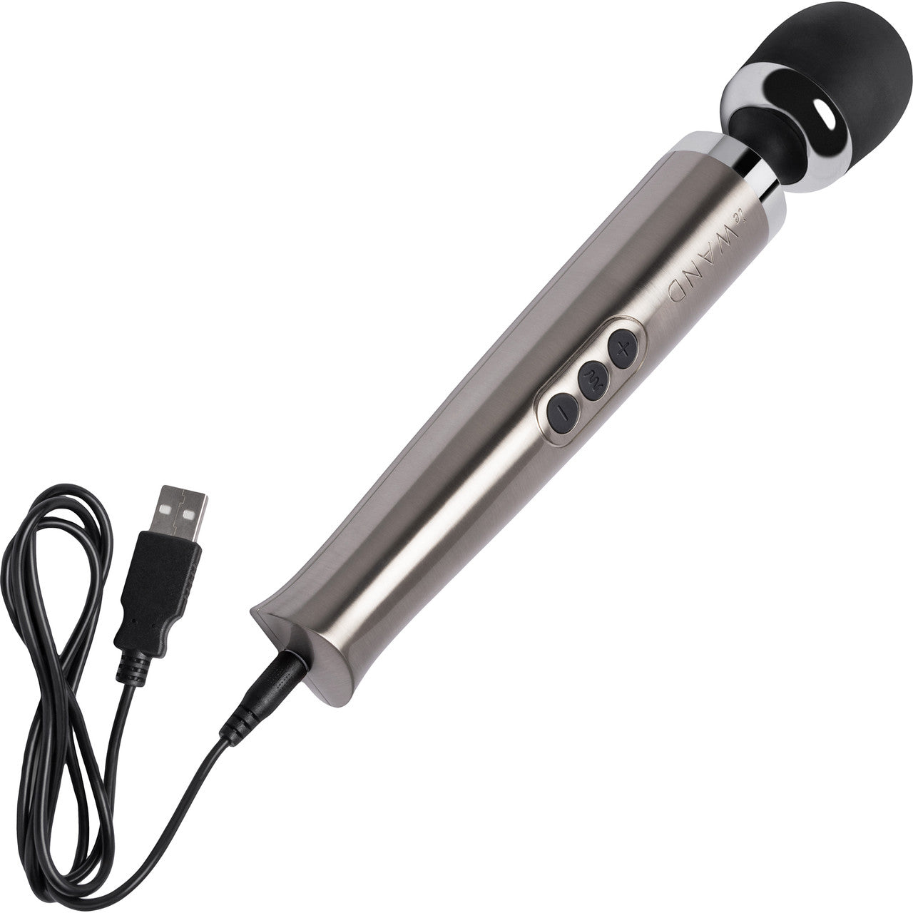 Le Wand Die Cast Rechargeable Massager Silver