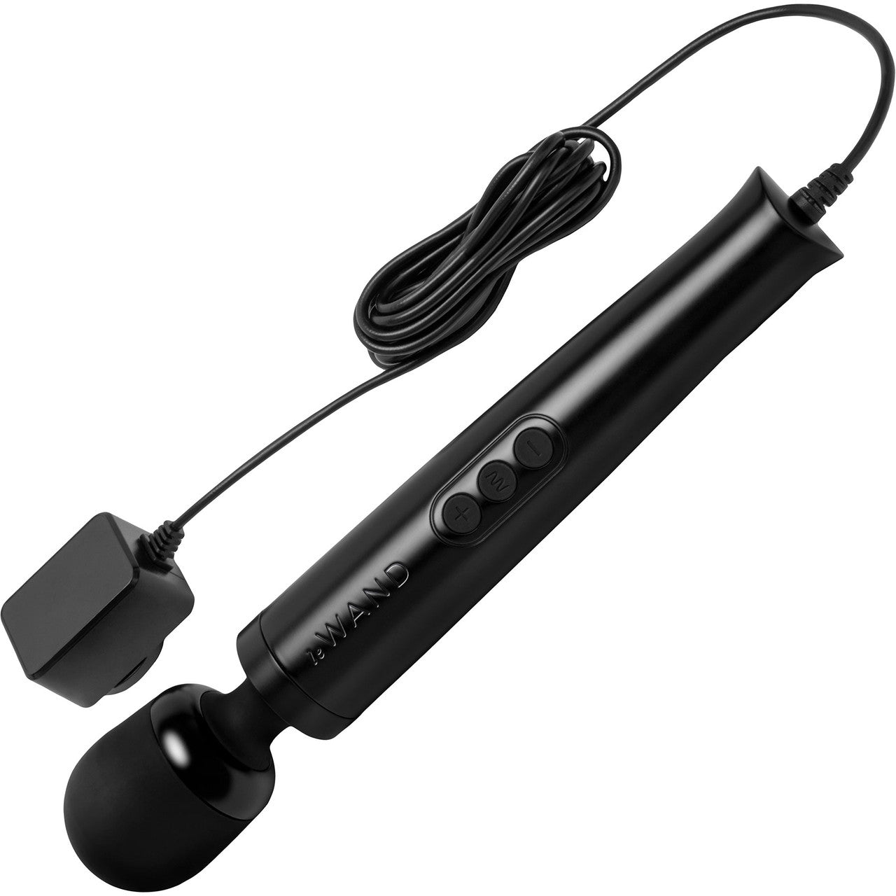 Le Wand Die Cast Plug-In Massager Black